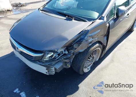 2012 Honda Civic Lx z USA, uszkodzony, nr VIN 19XFB2F57CE079200